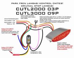 Programlı Park Fren Lambası Kontrol Ünitesi (F1 Çakar) - CUTL3000 09P