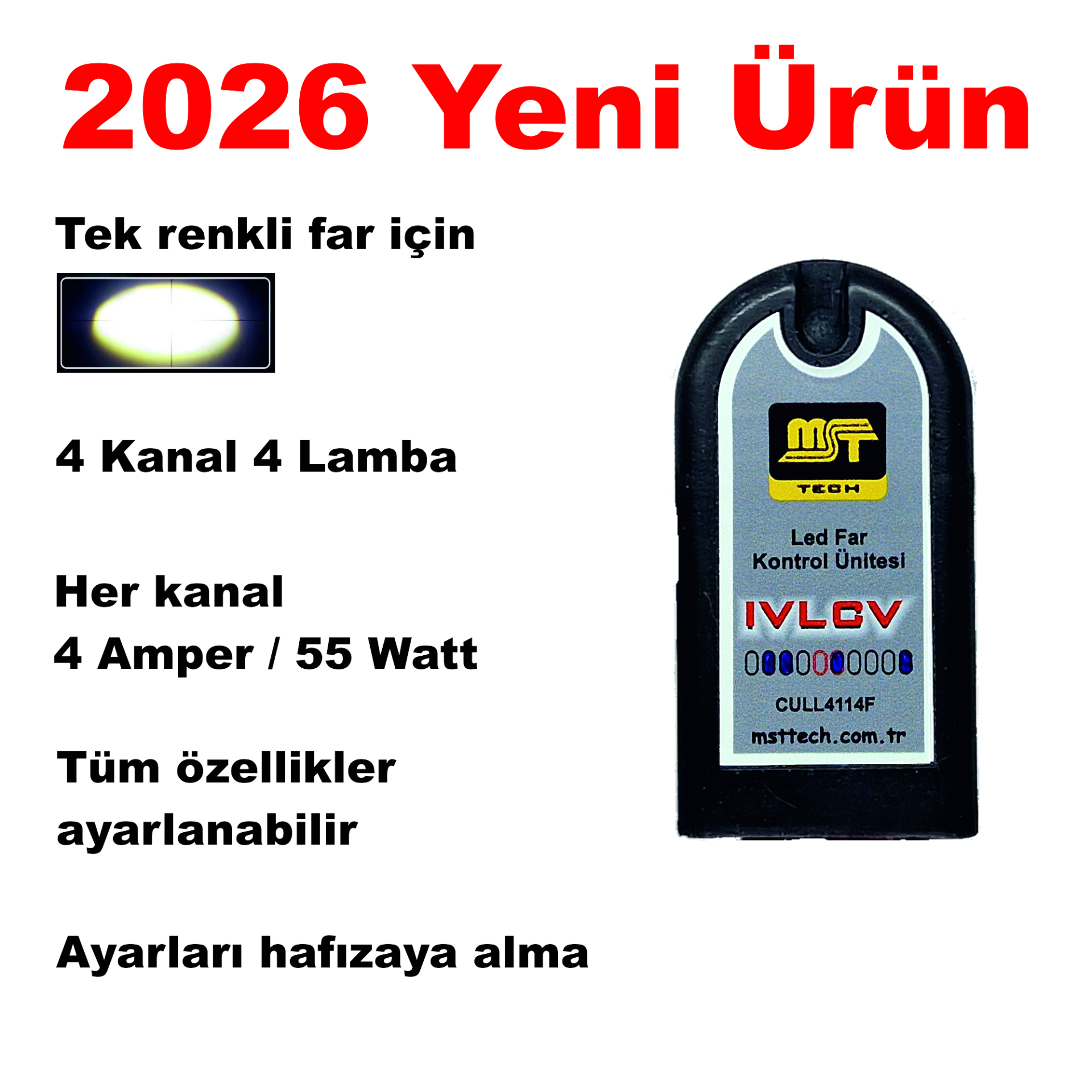 Led Far Kontrol Ünitesi - CULL4114F